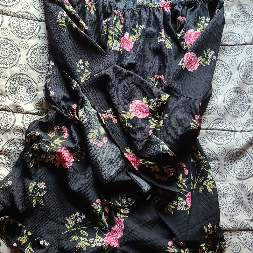 Off the shoulder romper
